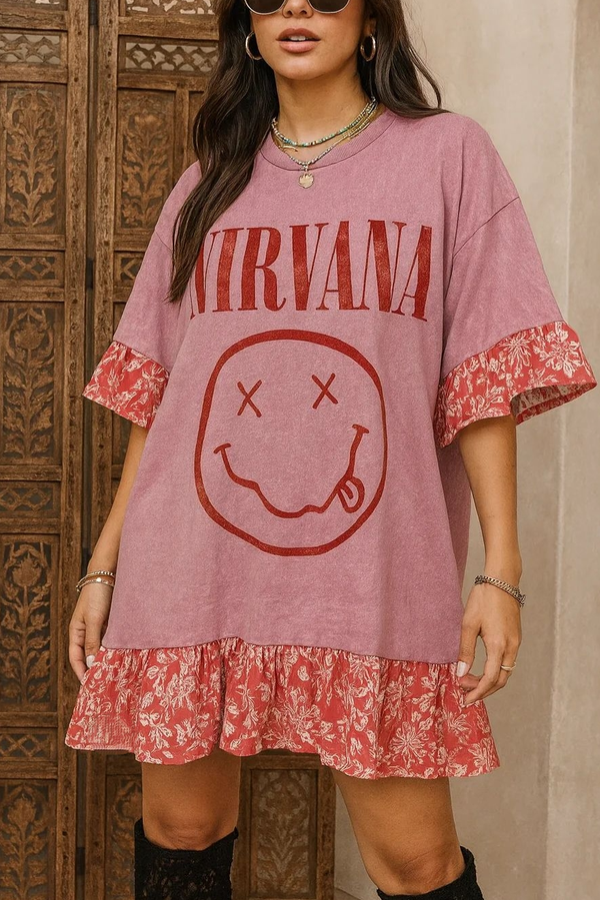 Nirvana Upcycled Tee