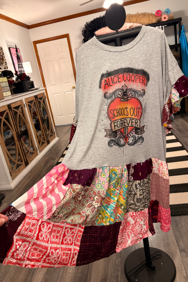 Alice Cooper Recycled Dress