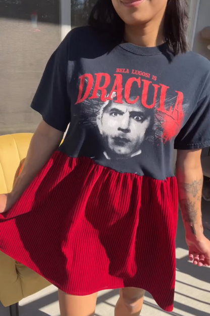 Dracula Recycled Dress