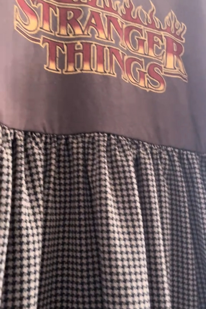 Stranger Things Recycled Dress