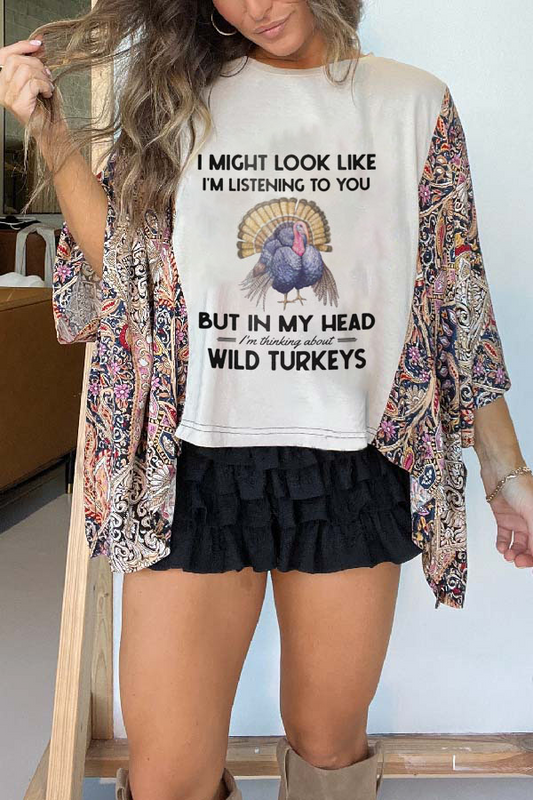 Thankful Turkey Mix & Match Tee