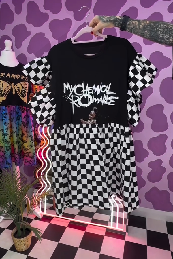 My Chemical Romance Recycled Dress