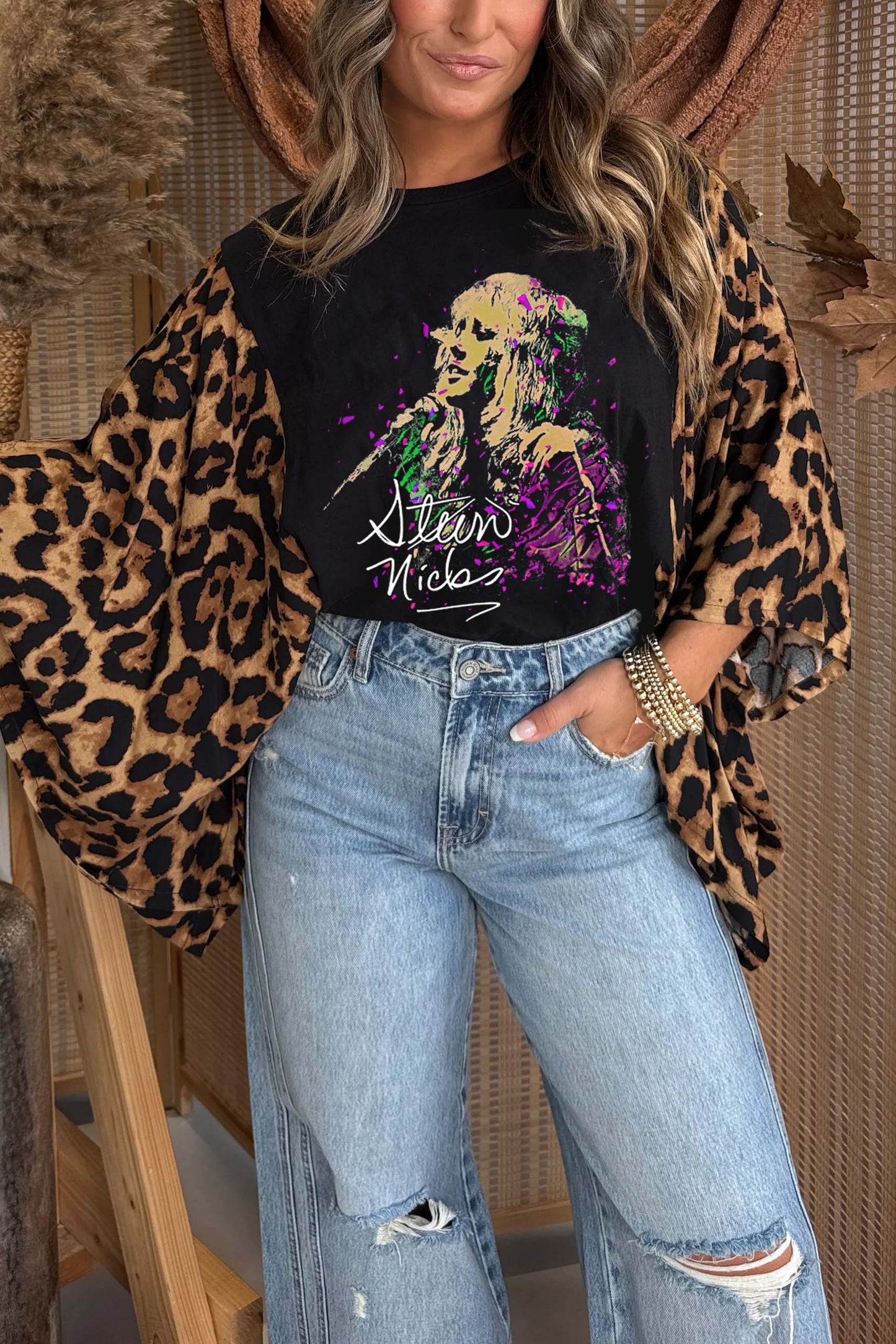 Stevie Nicks Print Mix & Match Tee（No Patch）