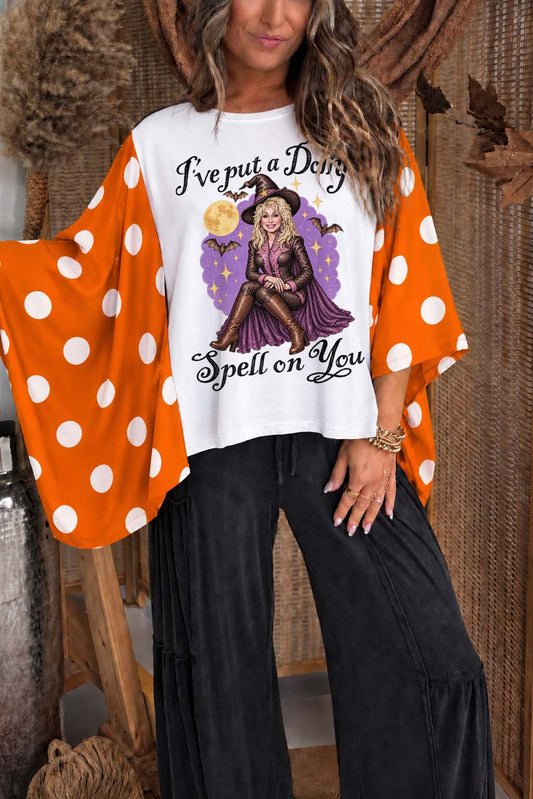 Halloween Dolly Parton Mix & Match Tee（No Patch）