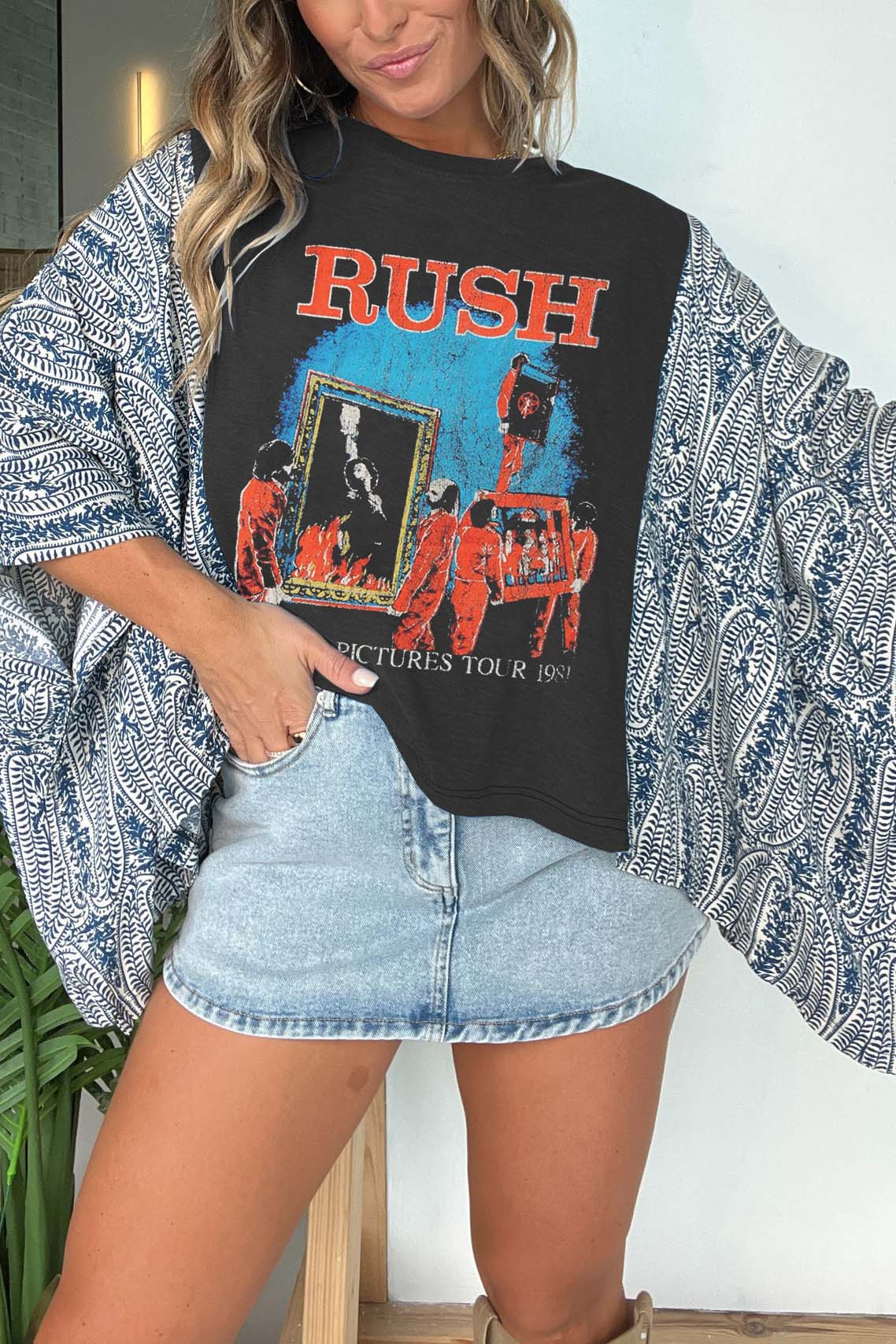 Rush Print Mix & Match Tee（No Patch）