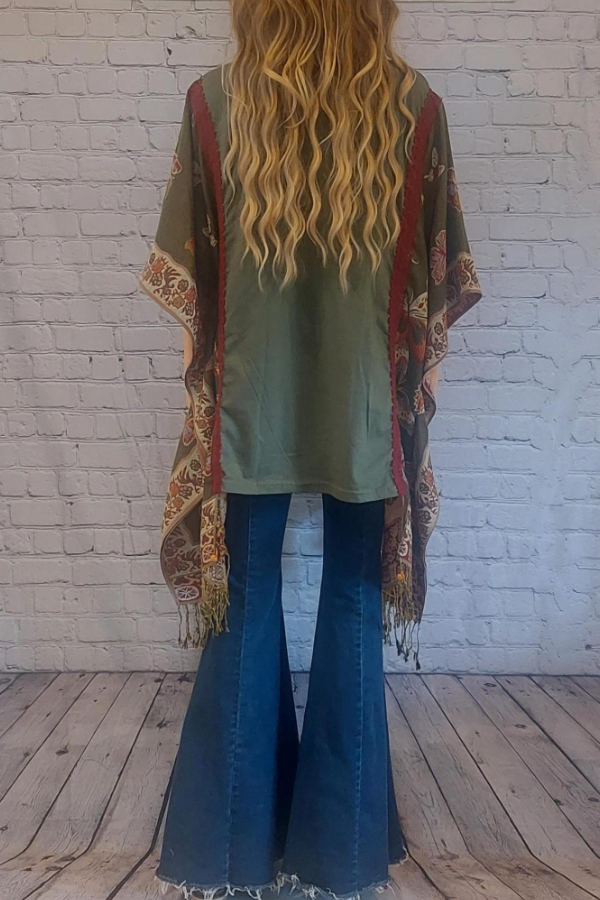 Jefferson Airplane Makeover Bat Sleeve T-shirt