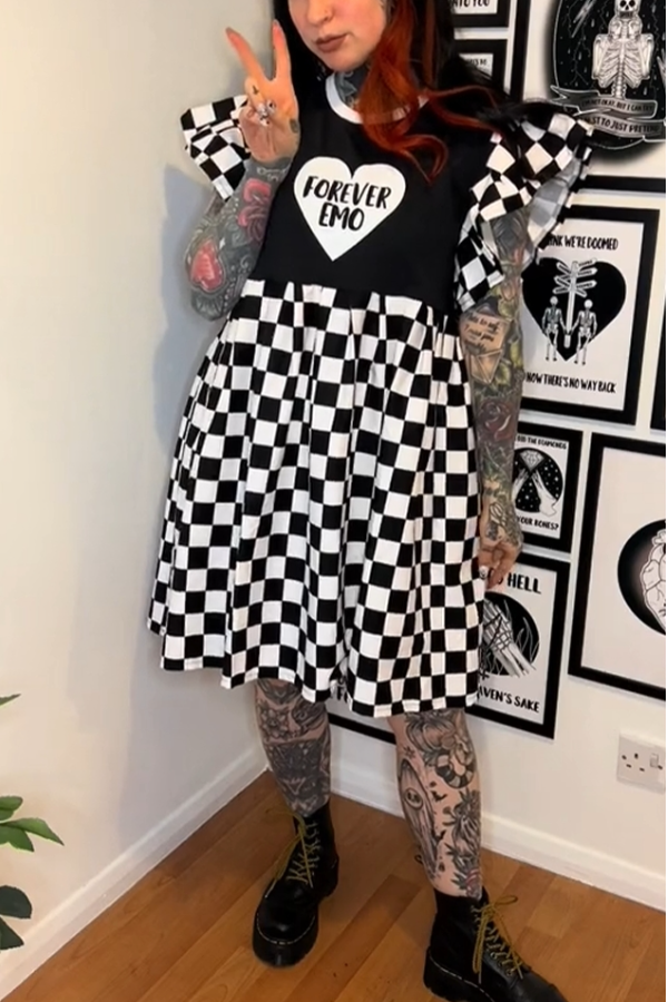 FOREVER EMO  Upcycled Tee