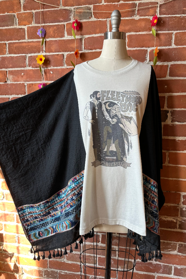 Fleetwood Mac Dreams Mix And Match Bat Sleeve T-Shirt Top