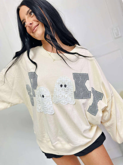 Lavender Spooky Sweatshirt