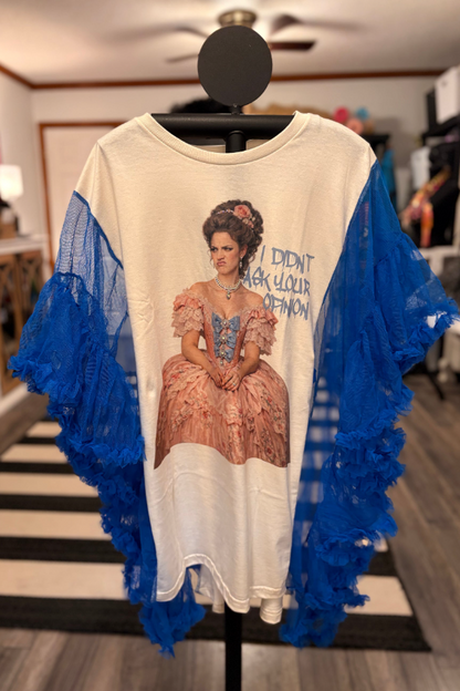 Dirty Girl Graphic Print Dolman Sleeve Tee
