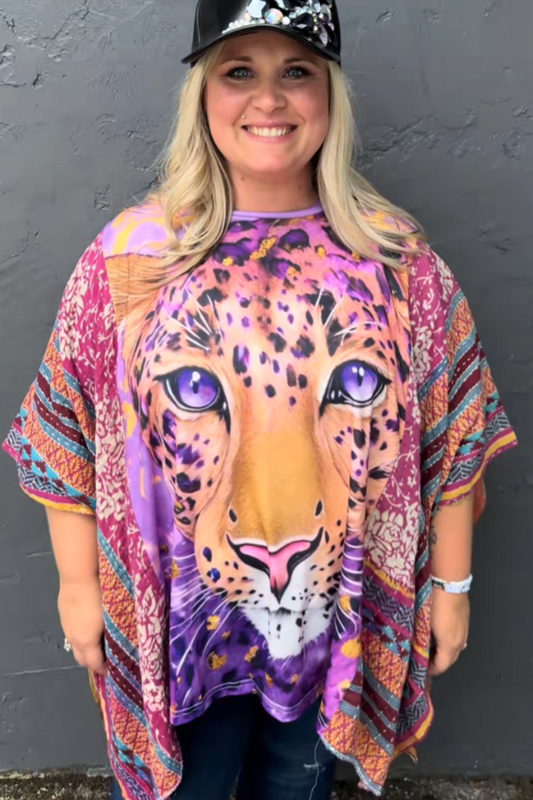 Leopard Mix & Match Tee