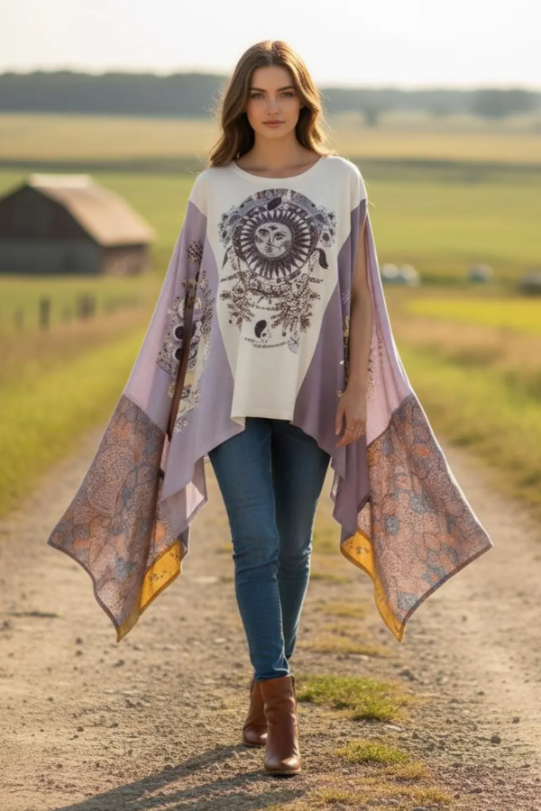 Bohemian Rock Stevie Nicks Mix & Match Tee