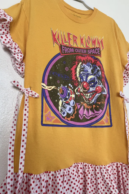 Killer Klowns from Outer Space Recycled Dress