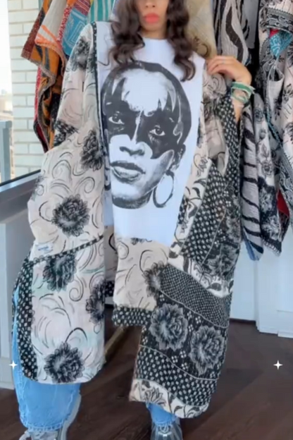 Face Bat Sleeve Tee