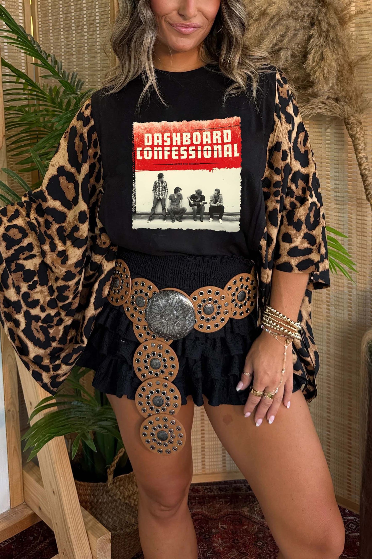 Dashboard Confessional Mix & Match Tee（No Patch）