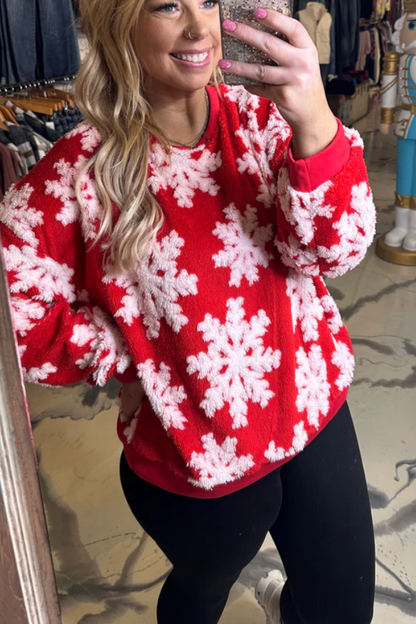 Santa Holly Harper Snowflakes