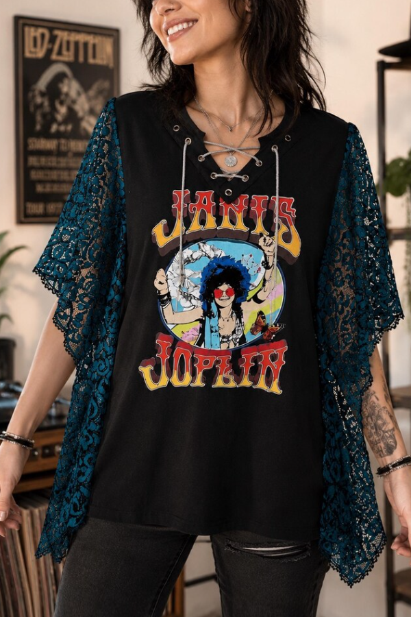 Janis Joplin Mix & Match Tee