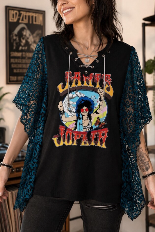 Janis Joplin Mix & Match Tee