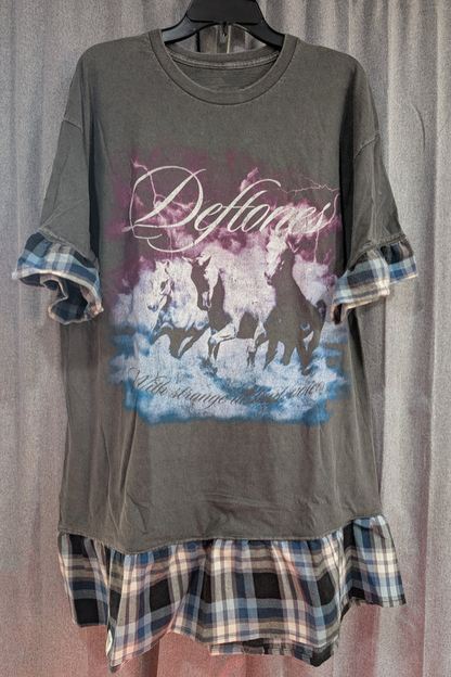 Band Tee Dress - Deftones
