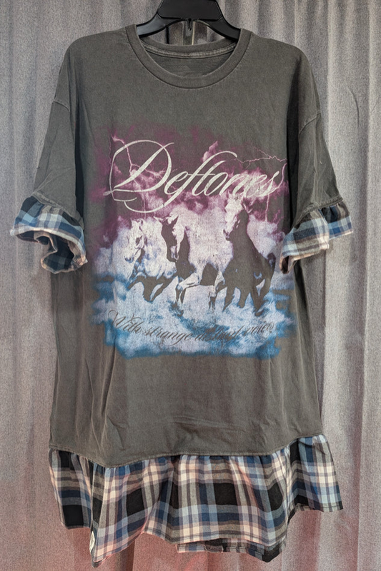 Band Tee Dress - Deftones