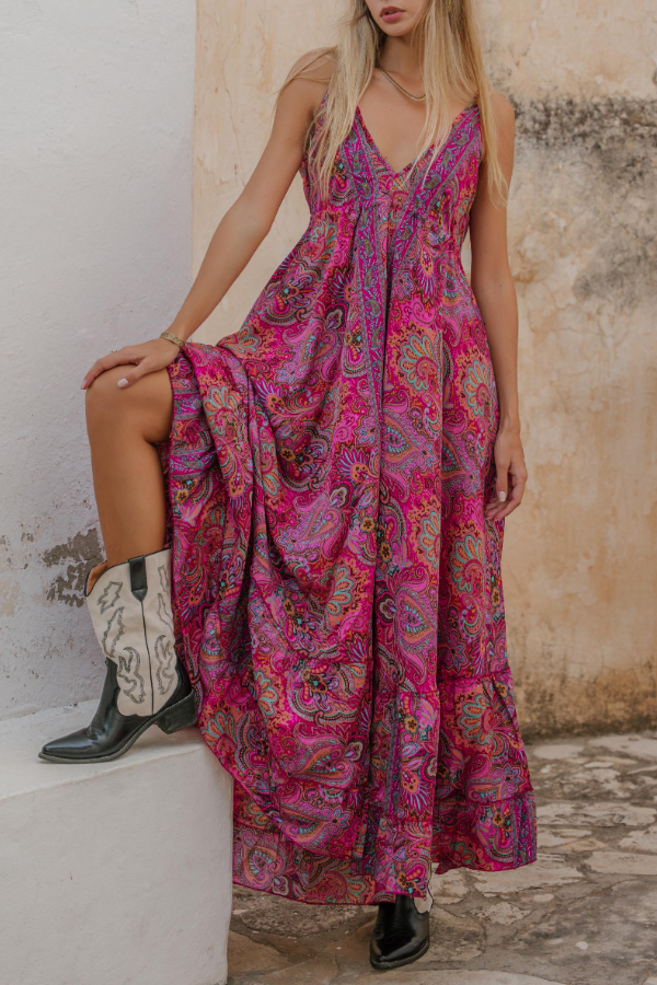 Women's Bohemian Retro Dress
