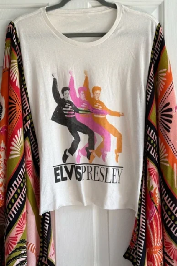 Elvis Printed Tee (No Patch)