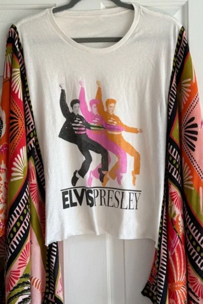 Elvis Printed Tee (No Patch)
