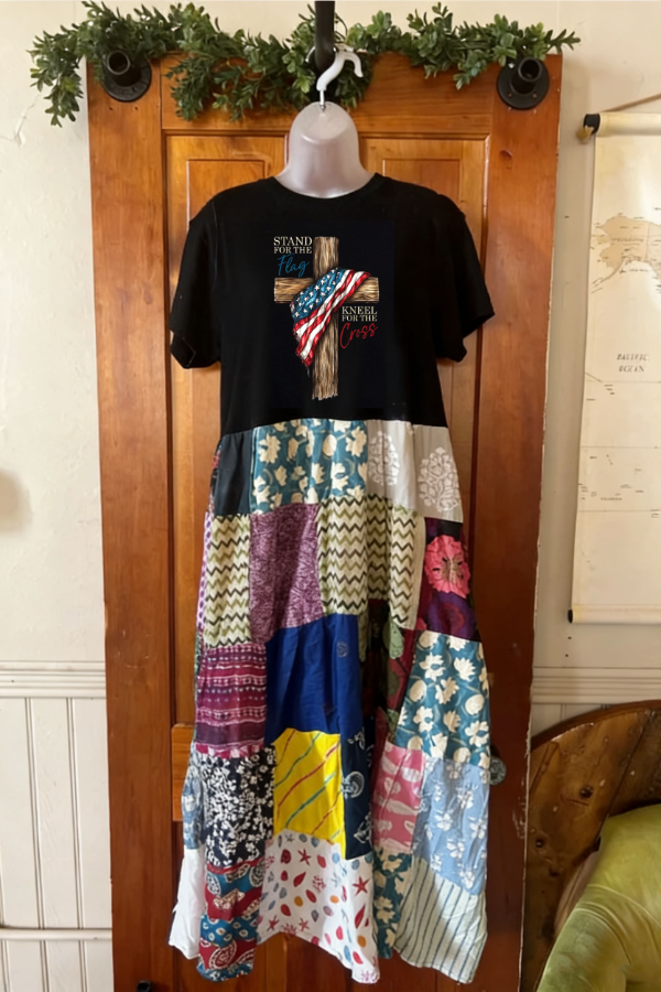 Christian Cross Upcycled Tee
