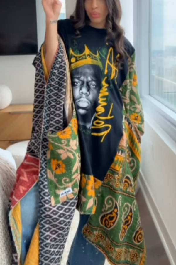 Notorious B.I .G. Bat-Sleeve Tee