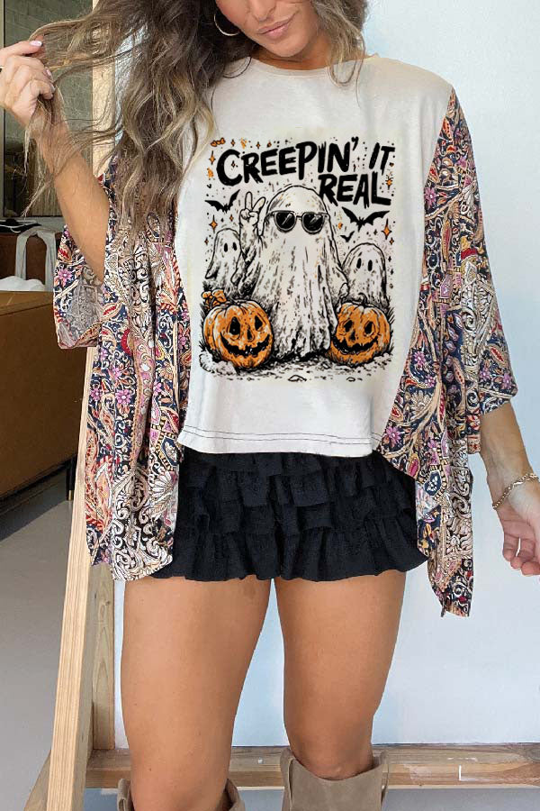 Creepin' It Real Comfort Colors Halloween Mix & Match Tee