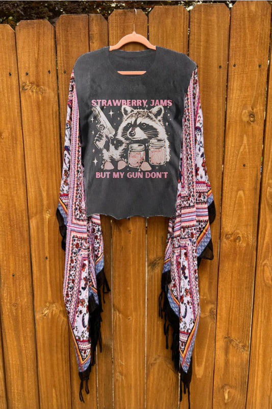 strawberry fields rock  Mix & Match Tee （No Patch）