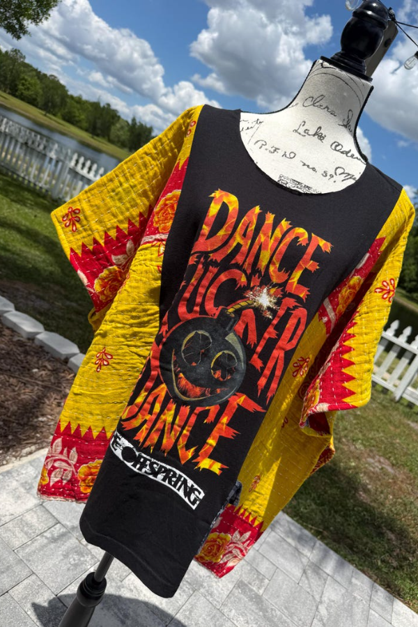The Offspring-Print Dolman-Sleeve Tee
