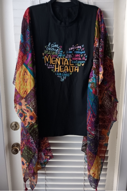 Mental Health T-Shirt (No Back Pocket)