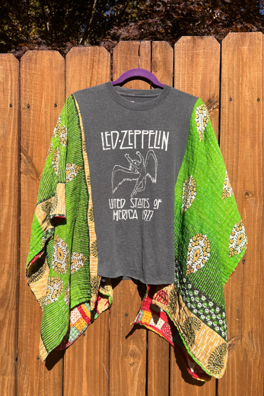 LED ZEPPELIN green Mix & Match Tee
