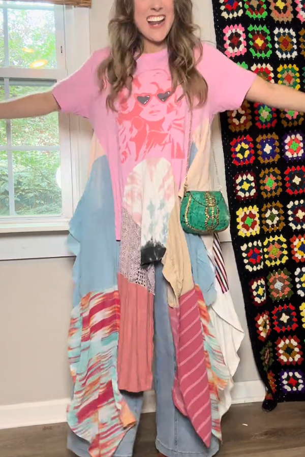 Dolly Parton Recycling Dress