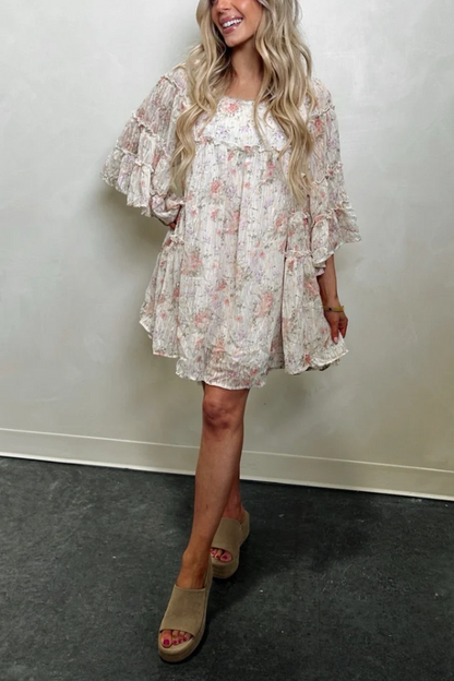 Women’s Floral-print Short Dress