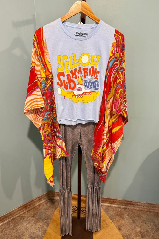 Roper Band Dolman Sleeve Print Mix & Match Tee（No Patch）