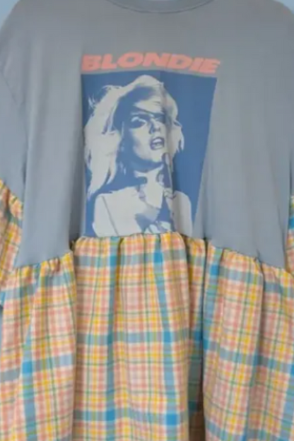 Blondie - Pastel Tartan Dress