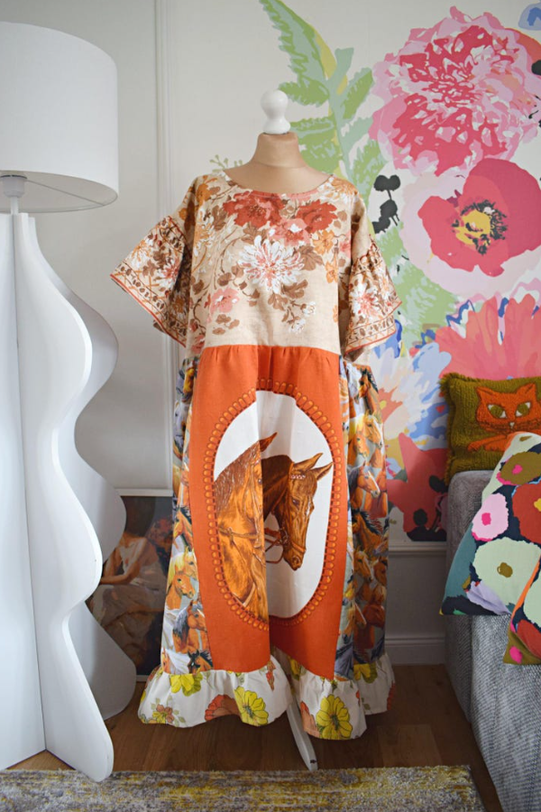 Horse Recycled Dress