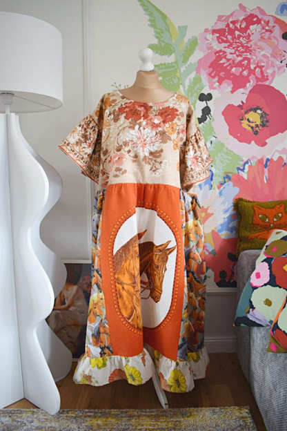 Horse Recycled Dress