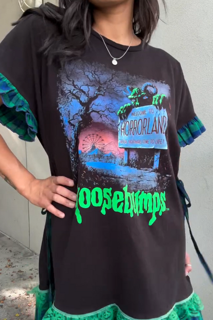 Goosebumps Recycled Dress