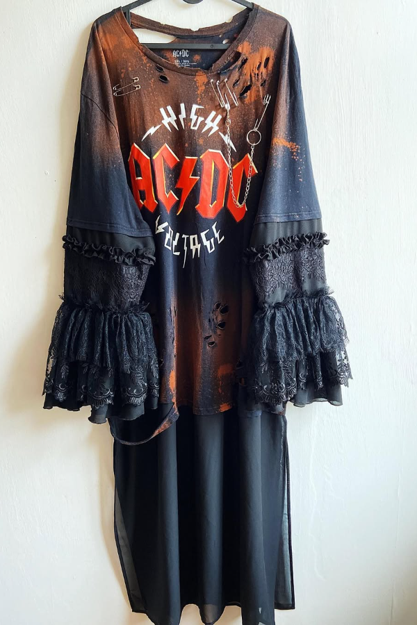 ACDCPrint Long Dress