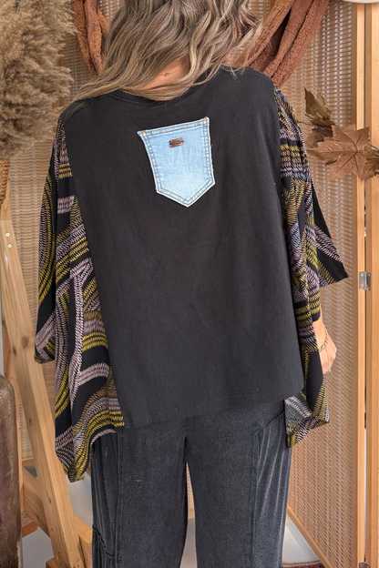 Dolly Parton Mix & Match Tee Black Multi