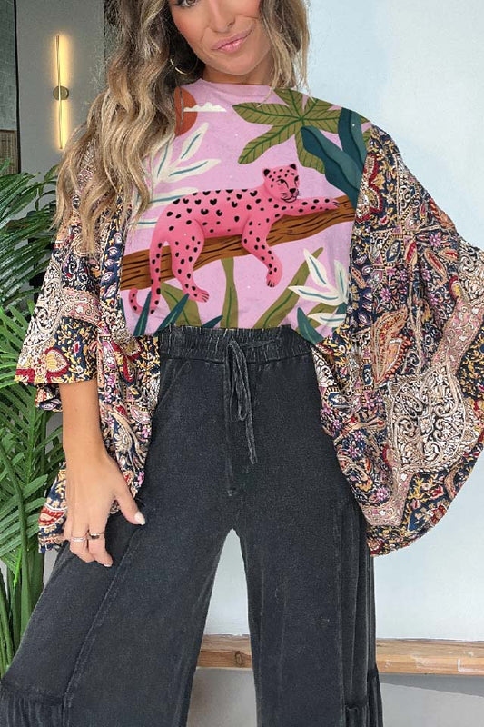 Leopard Mix & Match Tee（No Patch）