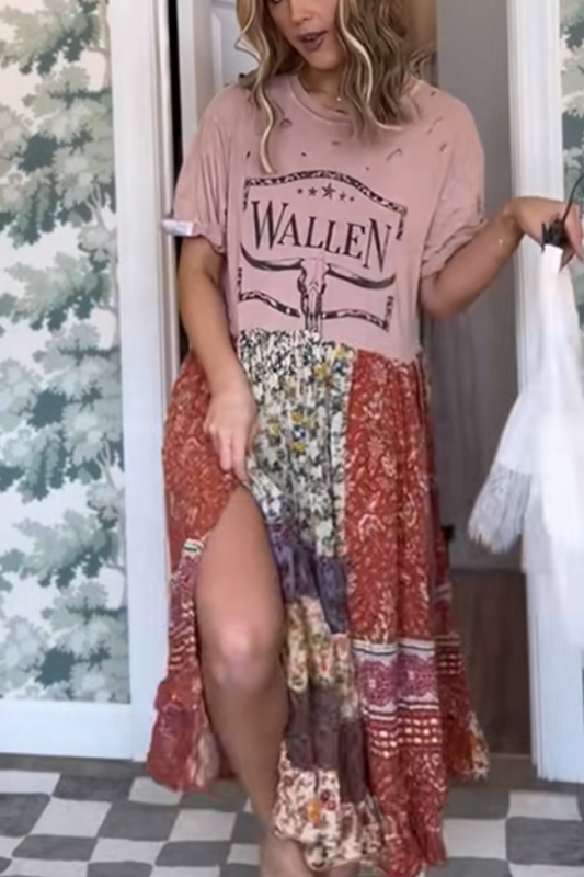 WALLEN Large  Maxi Tee