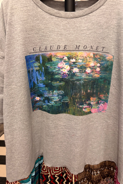 Claude Monet Recycled Dress