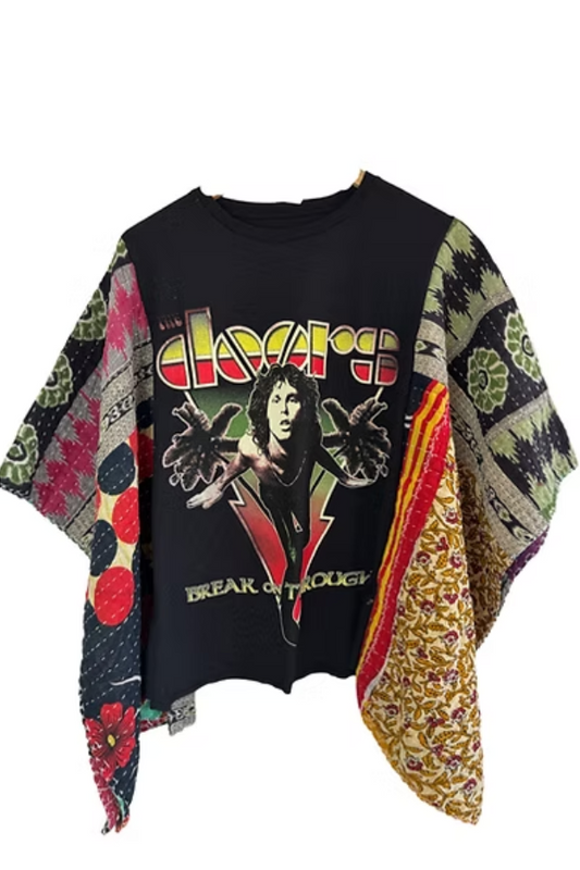 The Doors Pattern Mix & Match Tee（No Patch）