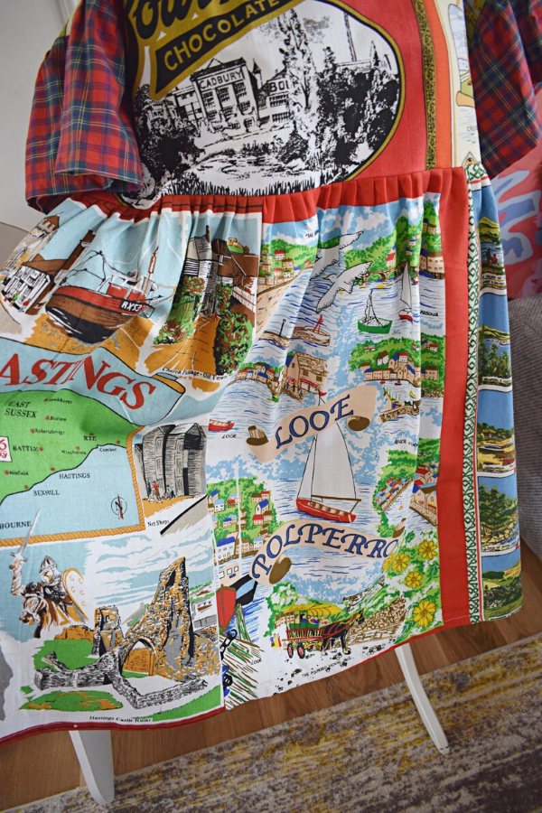Pattern Recycled Dress