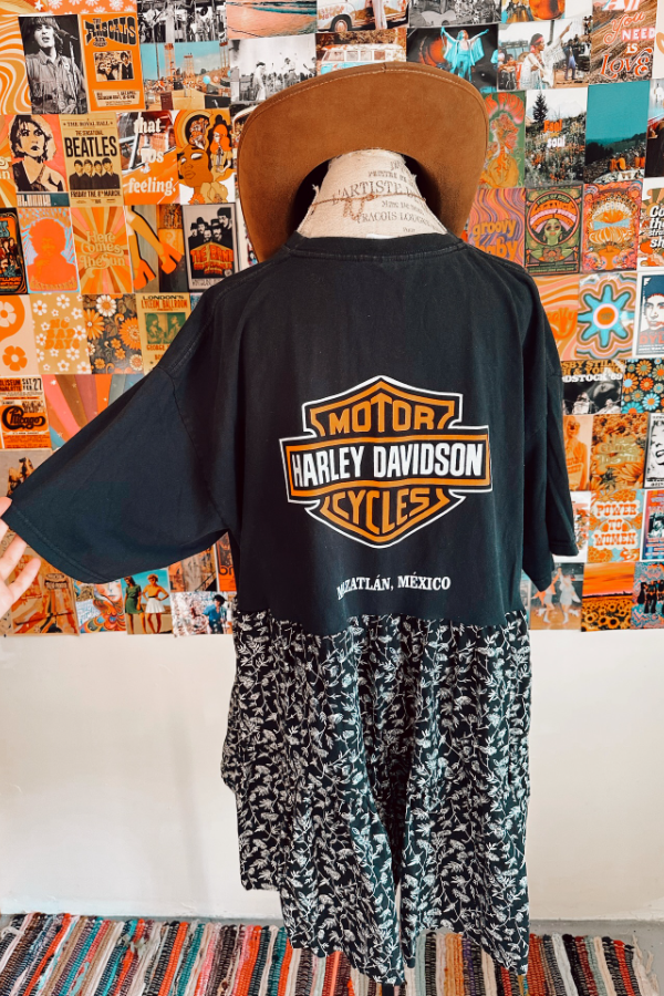 Harley Davidson Recycled Dress