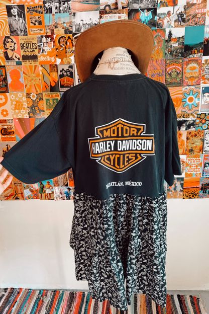 Harley Davidson Recycled Dress
